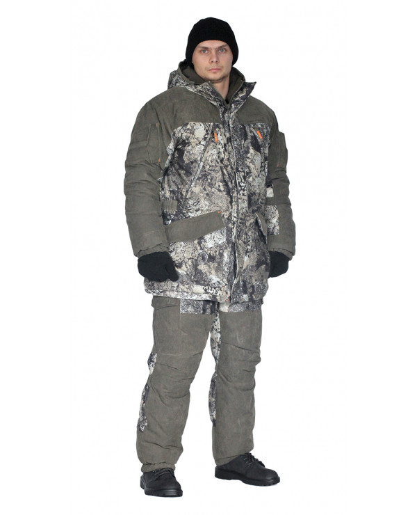 Костюм зимний «ГЕРКОН» куртка/брюки, цвет: кмф 