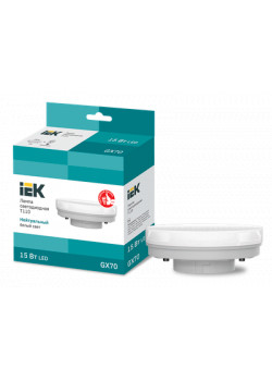 Лампа светодиодная T110 таблетка 15Вт 230В 4000К GX70 IEK