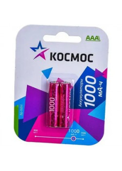 Аккумулятор AAA/R03 1000мА.4 NI-MN BP-2 (блист. 2шт) KOCMOC KOCRO3NIMH(1000MAH)