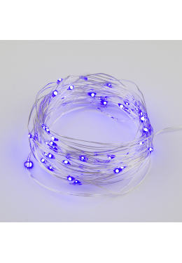 Гирлянда ULD-S0200-020/SСB/2AA PURPLE IP20 DEW